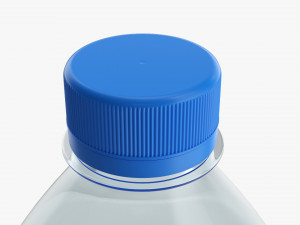 Plastic water bottle mockup 11 3D 模型