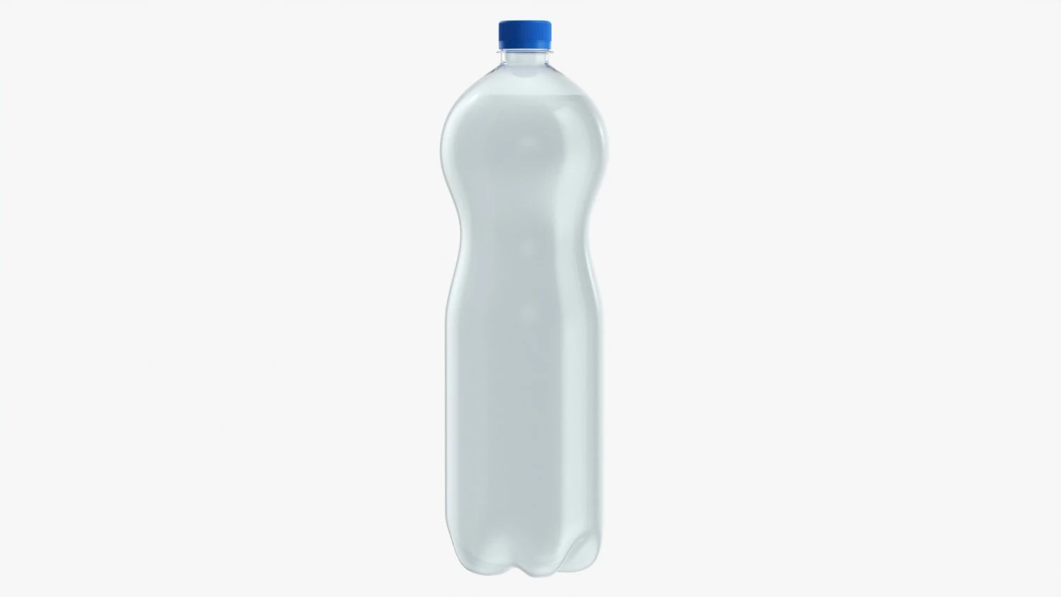 Plastic water bottle mockup 12 3D Model .c4d .max .obj .3ds .fbx .stl .blend 
