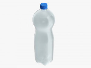 Plastic water bottle mockup 12 3D मॉडल