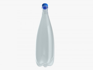 Plastic water bottle mockup 13 3D Modell