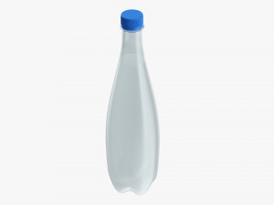 Plastic water bottle mockup 13 3D Modell