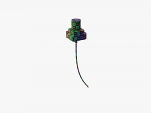 Perfume bottle 02 3D Модель