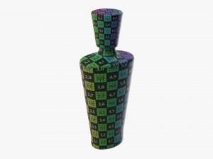 Perfume bottle 07 Model 3D