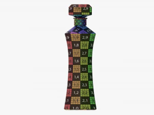Perfume bottle 09 3D Model