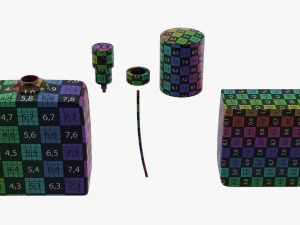 Bottiglia di profumo 13 Modello 3D