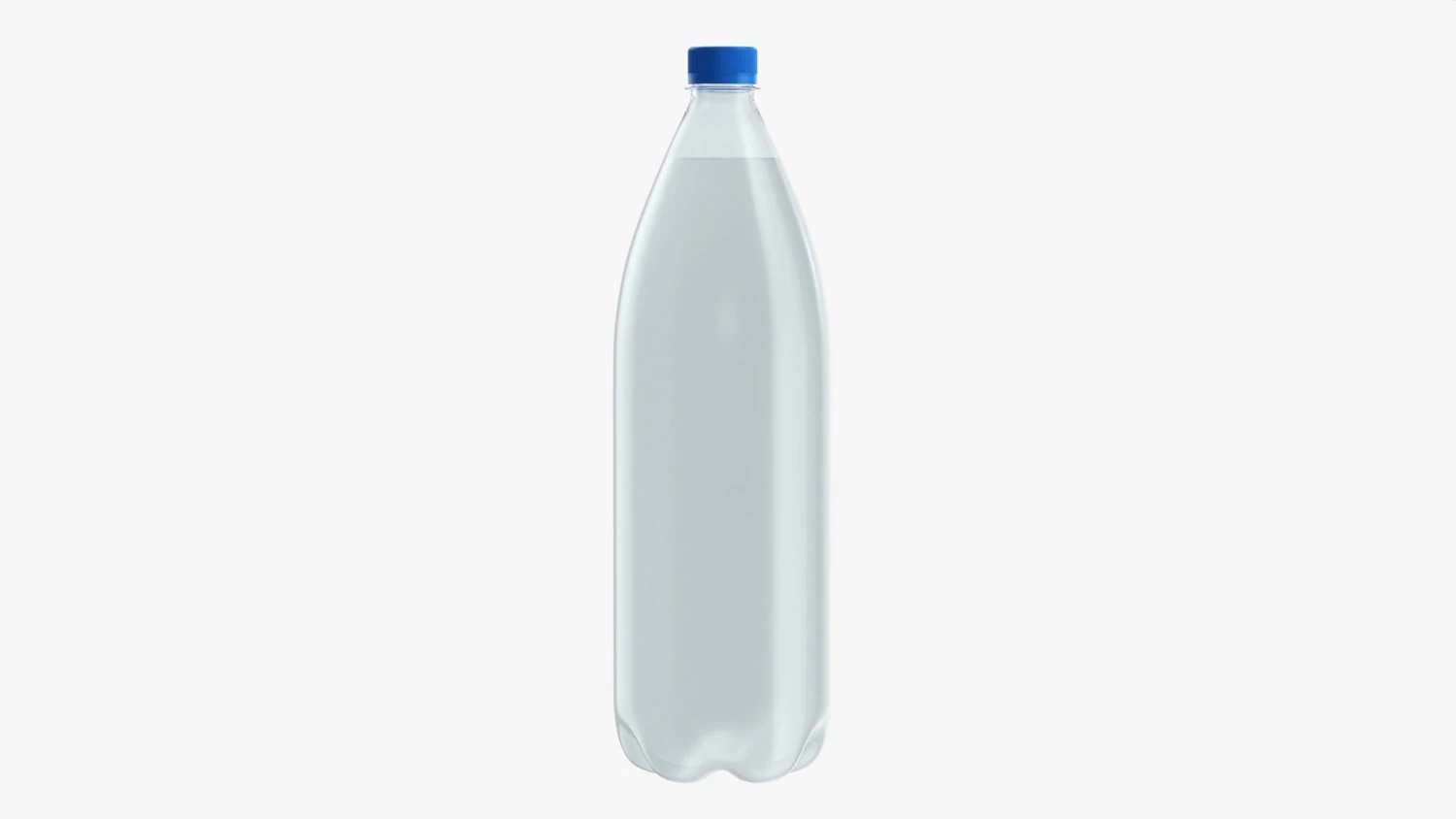 Plastic water bottle mockup 14 3D Model .c4d .max .obj .3ds .fbx .stl .blend 