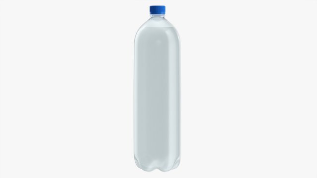 Plastic water bottle mockup 15 3D Model .c4d .max .obj .3ds .fbx .stl .blend 
