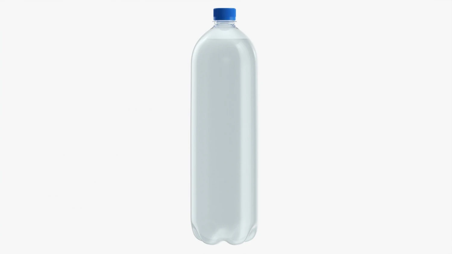 Plastic water bottle mockup 15 3D Model .c4d .max .obj .3ds .fbx .stl .blend