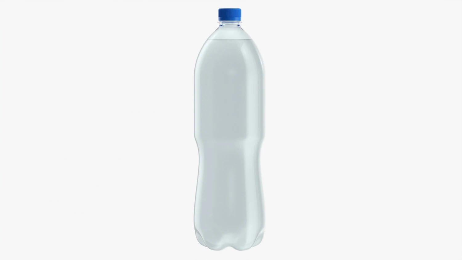 Plastic water bottle mockup 16 3D Model .c4d .max .obj .3ds .fbx .stl .blend