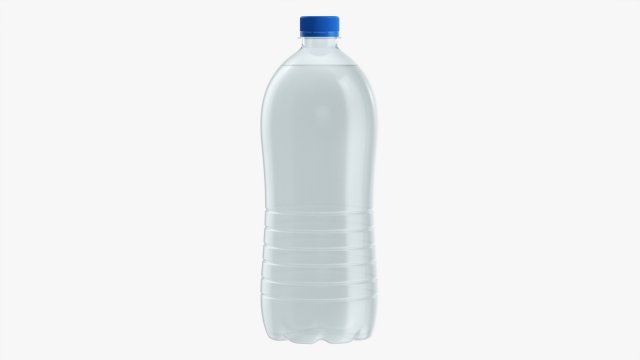 Plastic water bottle mockup 17 Modelo 3D .c4d .max .obj .3ds .fbx .stl .blend 