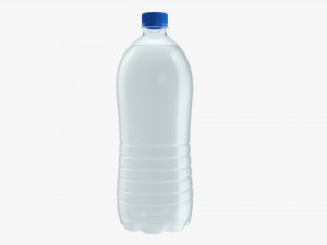 Plastic water bottle mockup 17 Modelo 3D
