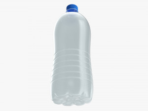 Plastic water bottle mockup 17 Modelo 3D