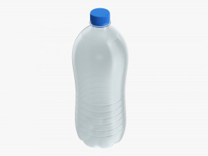 Plastic water bottle mockup 17 Modelo 3D