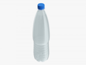 Plastic water bottle mockup 18 Modelo 3D