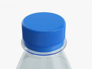 Plastic water bottle mockup 18 Modelo 3D