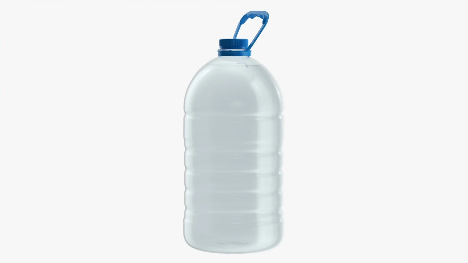 Plastic water bottle mockup 19 3D Model .c4d .max .obj .3ds .fbx .stl .blend 