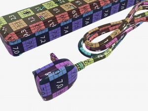 Power strip UK with USB ports black Model 3D
