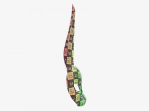 Rabbit festive face mask Modelo 3D