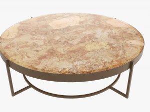 Round coffee table 3D Model