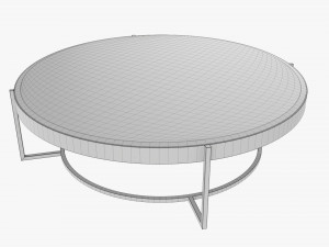Round coffee table Modelo 3D