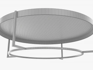 Round coffee table 3D Model