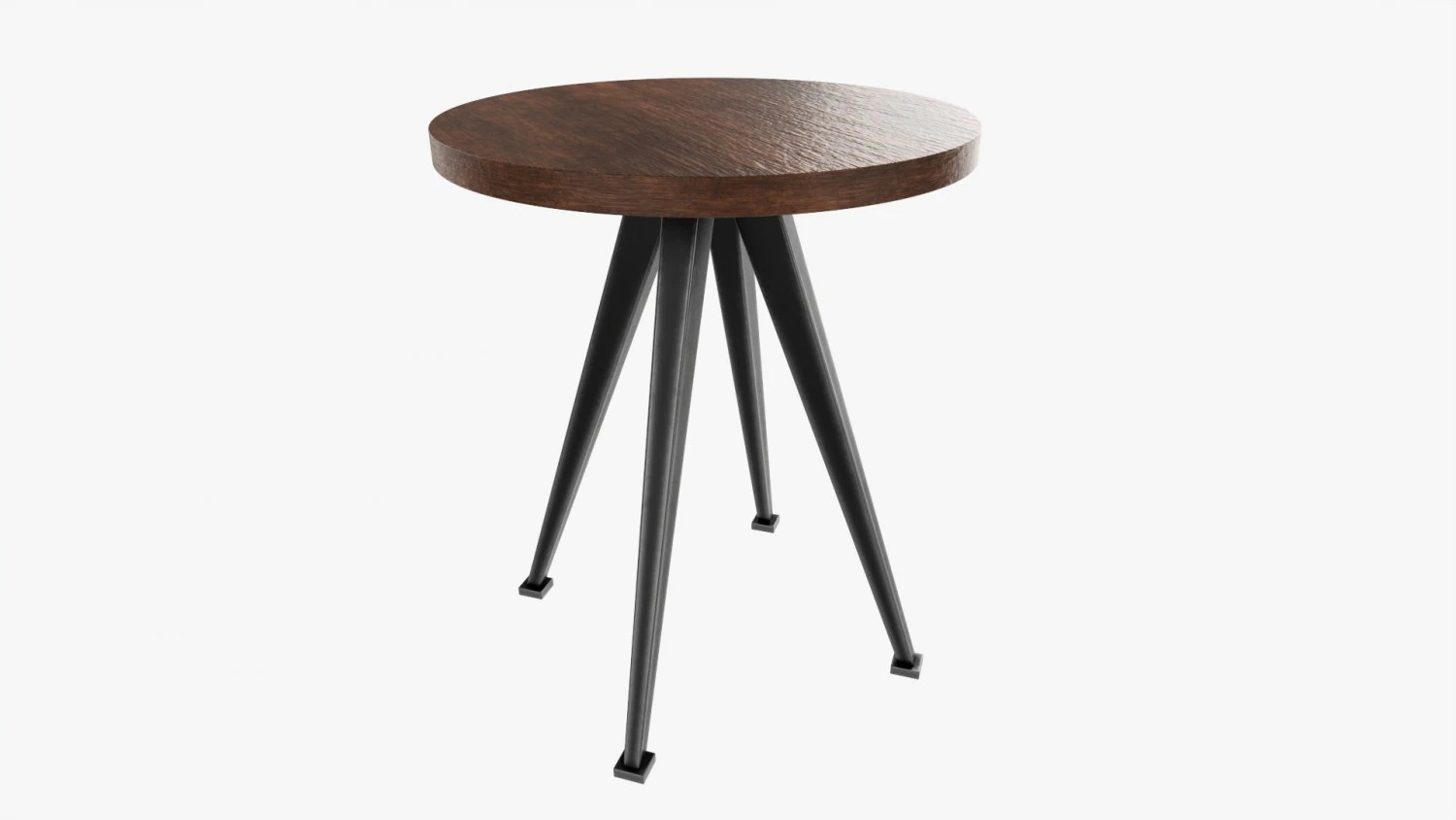Round coffee table 01 3D Model .c4d .max .obj .3ds .fbx .stl .blend
