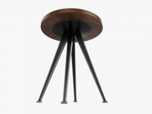 Round coffee table 01 Modello 3D
