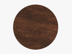 Round coffee table 01 Modello 3D