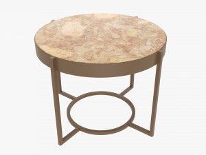 Round side table Modelo 3D
