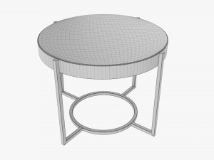 Round side table 3D Model