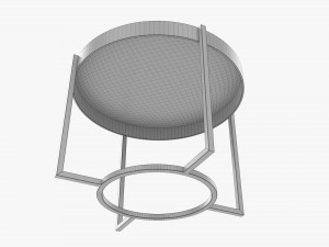 Round side table 3D Model