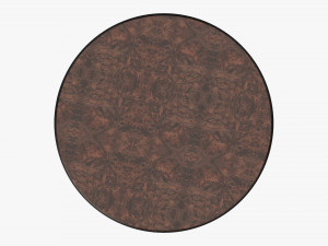 Scroll round hall table Modelo 3D