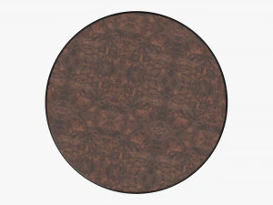 Scroll round hall table 3D Model