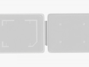 SD memory card case 3D मॉडल