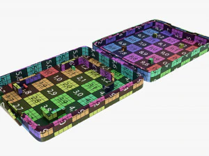 एसडी मेमोरी कार्ड केस 3D मॉडल