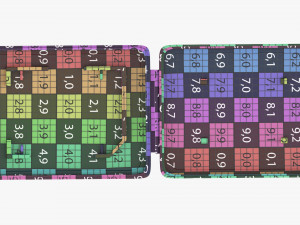SD memory card case 3D मॉडल