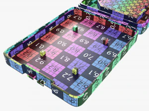 SD memory card with case 3D Model