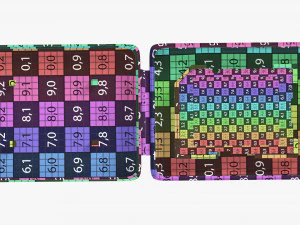 SD memory card with case 3D Model