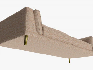 Sleeper style sofa 3D Model