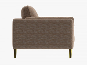 Sleeper style sofa Modello 3D