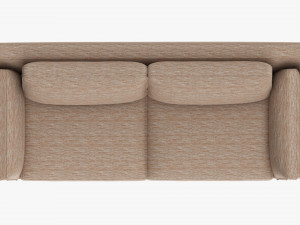 Sleeper style sofa Modello 3D