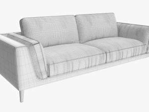 Sleeper style sofa 3D Model