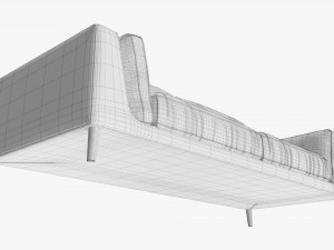 Sleeper style sofa Modello 3D