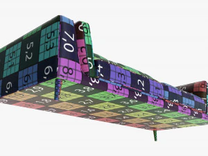 Sleeper style sofa 3D Model
