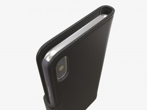 Smartphone in flip wallet case 01 3D Model