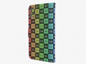 Smartphone in flip wallet case 01 3D Model