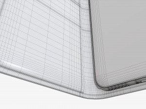 Smartphone in flip wallet case 02 3Dモデル