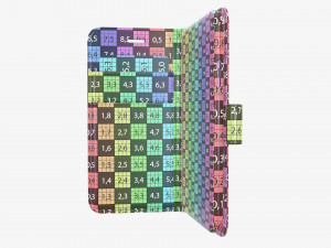 Smartphone in flip wallet case 02 3Dモデル