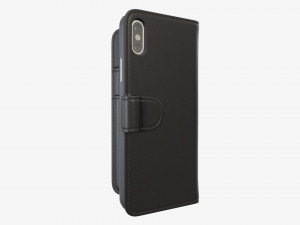Smartphone in flip wallet case 03 3D-Modell