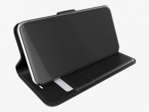 Smartphone in flip wallet case 04 3D Model